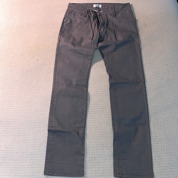 Men's Zara Man Light Grey Jeans W32 x L32 - Picture 2 of 5